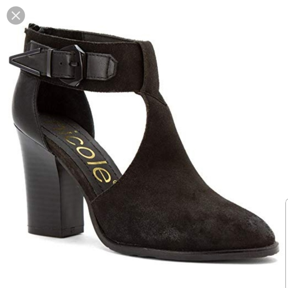 NICOLE SUEDE BOOTIES